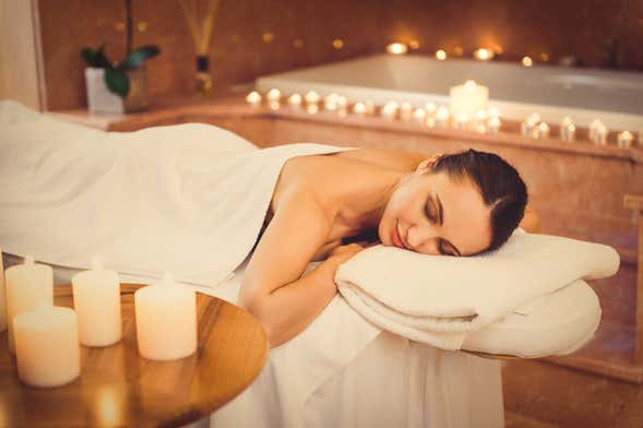 Banho e massagem no hammam Click Riad & Spa