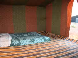 Haima do acampamento de Zagora