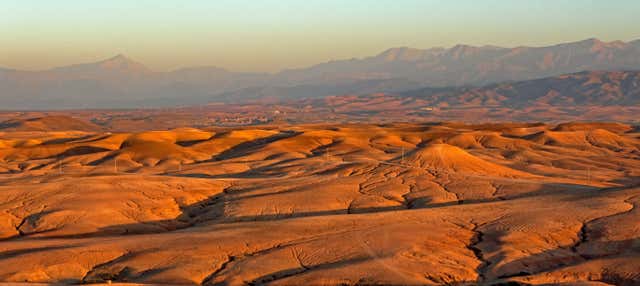 Noite no deserto de Agafay